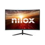 Nilox NXM24CRV2001 Monitor Gaming Curvo 24 Pulgadas Full HD, 200 Hz, 1 ms, Panel VA, HDMI, DisplayPort, Negro