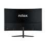 Nilox NXM24CRV2001 Monitor Gaming Curvo 24 Pulgadas Full HD, 200 Hz, 1 ms, Panel VA, HDMI, DisplayPort, Negro