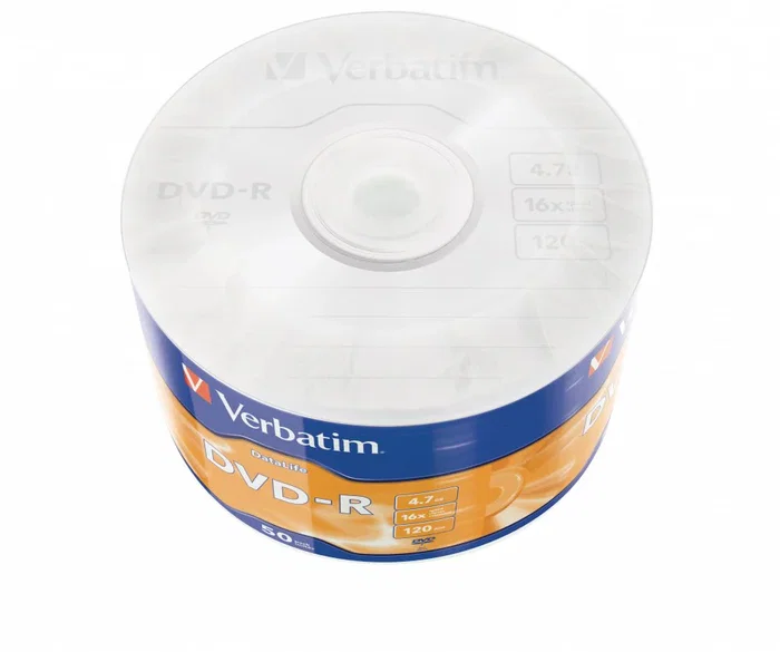 Verbatim 43791 DVD-R 4,7 GB 16x Matt Silver 50 unidades