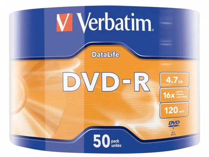 Verbatim 43791 DVD-R 4,7 GB 16x Matt Silver 50 unidades