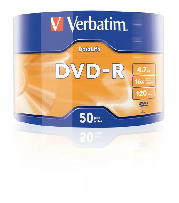 Verbatim 43791 DVD-R 4,7 GB 16x Matt Silver 50 unidades