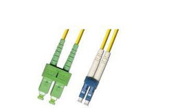 MicroConnect Cable de Fibra Óptica SC-LC Monomodo Dúplex OS2 Amarillo 10m