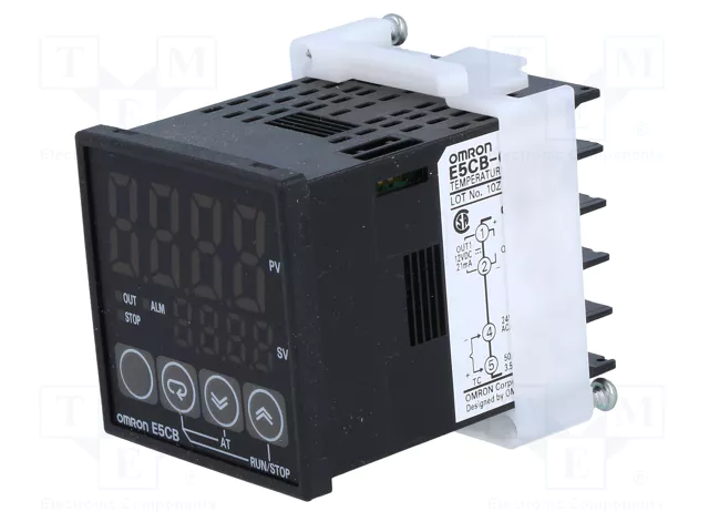 OMRON E5CB-Q1TCD Regulador de Temperatura 24V AC/DC