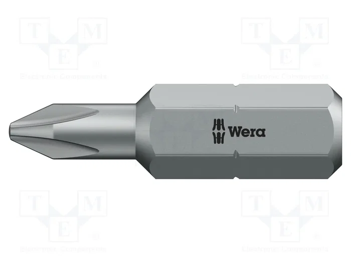 WERA Punta de destornillador Phillips PH4 de 5/16 pulgadas WERA Punta de destornillador Phillips PH4 de 5/16 pulgadas
