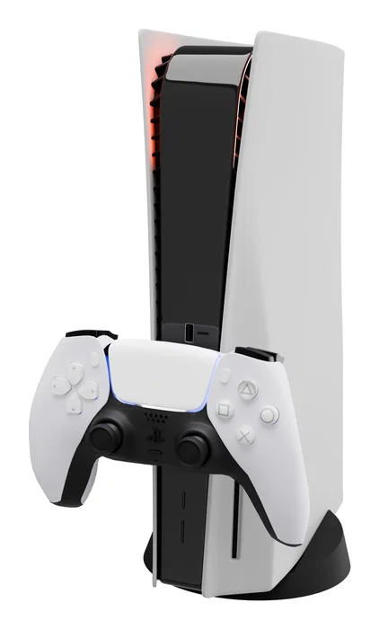GENESIS Tin 300 Cargador Plegable para Gamepads DualSense y DualSense Edge de PlayStation PS5 - Sistema de Carga Compacto y Seguro