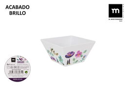 La Mediterranea Bol Melamina Sakura 13 x 7 cm Brillo (24 Unidades)