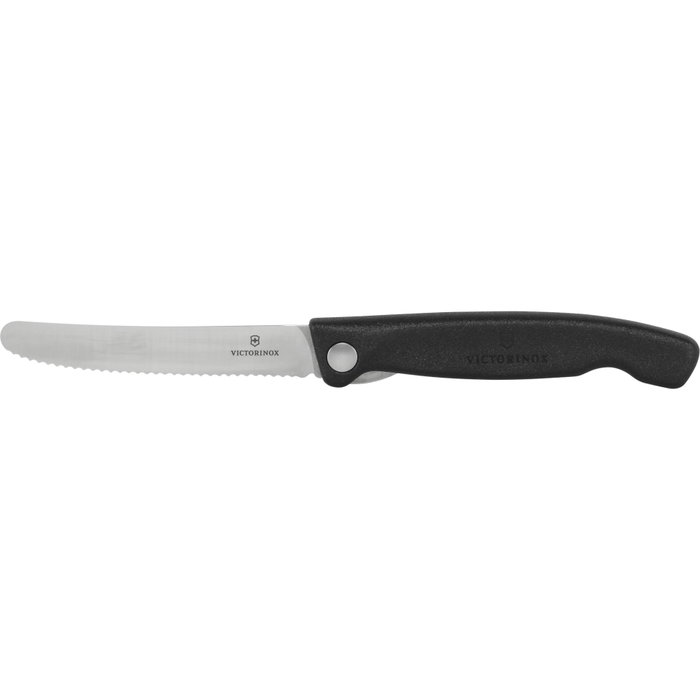 Victorinox Swiss Classic Cuchillo Plegable para Verduras, Negro Victorinox Swiss Classic Cuchillo Plegable para Verduras, Negro