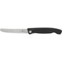 Victorinox Swiss Classic Cuchillo Plegable para Verduras, Negro