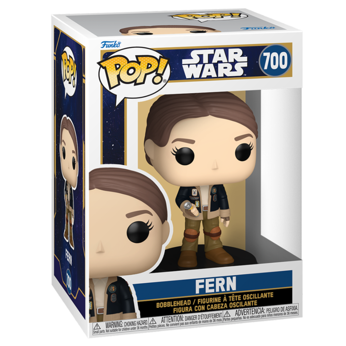 Funko Figura POP Star Wars Skeleton Crew Fern 9cm Vinilo Caja Regalo Funko Figura POP Star Wars Skeleton Crew Fern 9cm Vinilo Caja Regalo