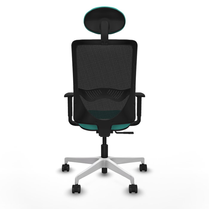 PIQUERAS Y CRESPO Silla de oficina Zulema con Mecanismo Sincro, Turquesa y Negro PIQUERAS Y CRESPO Silla de oficina Zulema con Mecanismo Sincro, Turquesa y Negro
