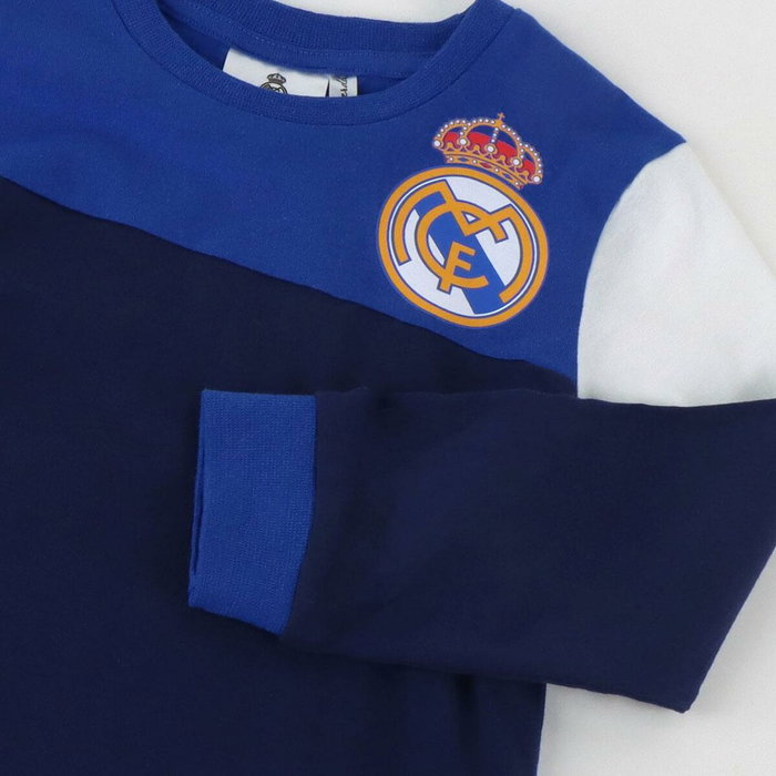 Cerdá Pijama Largo Single Jersey Real Madrid 3 Años Azul