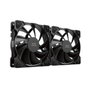 Mars Gaming MFPROX2 Kit 2 Ventiladores de 12 cm Negro