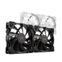 Mars Gaming MFPROX2 Kit 2 Ventiladores de 12 cm Negro