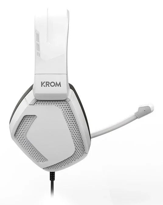 Krom Kopa Pro Auriculares Gaming Estéreo Blanco