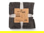 Giftdecor Manta Sedalina Gris Oscuro 130 x 160 cm 100% Poliester (Set de 8)