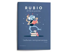 Rubio Cuaderno Lecturas Comprensivas + 6 Años Formato DIN A5