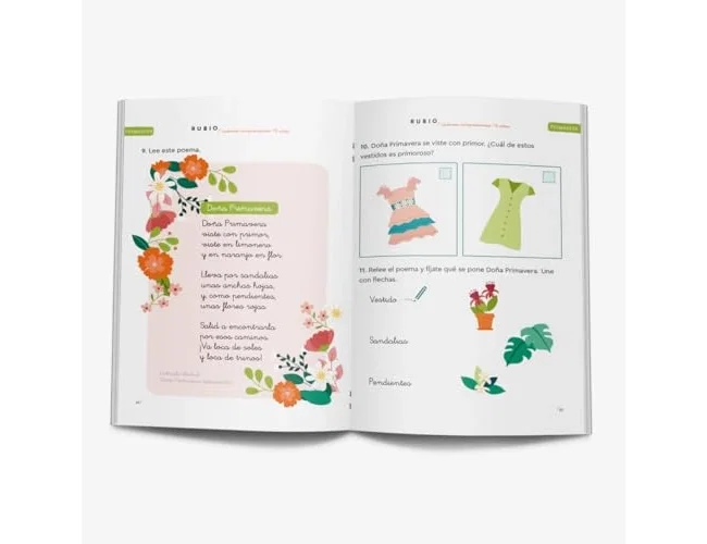 Rubio Cuaderno de Lecturas Comprensivas +6 años A5