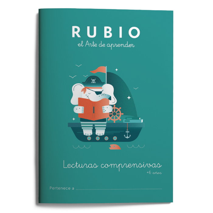 Rubio Cuaderno de Lecturas Comprensivas +6 años A5