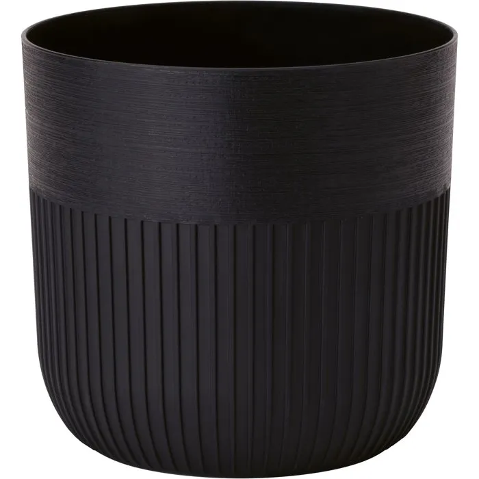 GARDEN ID Maceta Luca Grande redonda Ø 40 cm, 41 Litros, Altura 40 cm, Color Negro GARDEN ID Maceta Luca Grande redonda Ø 40 cm, 41 Litros, Altura 40 cm, Color Negro