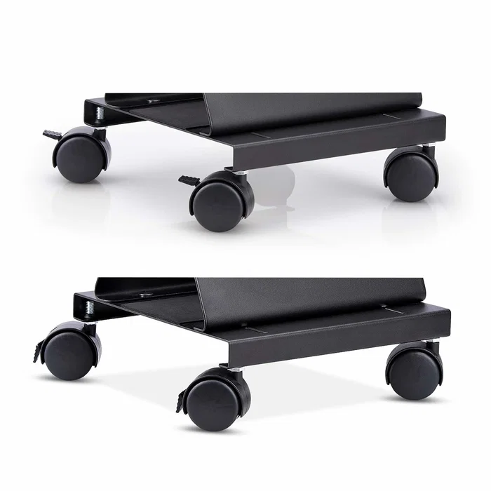 StarTech.com CPUMOBILESTND Carro Móvil Ajustable para Torre de CPU o Fuente UPS, Soporte Rodante con Ruedas y Frenos, Ahorro de Espacio, Negro StarTech.com CPUMOBILESTND Carro Móvil Ajustable para Torre de CPU o Fuente UPS, Soporte Rodante con Ruedas y Frenos, Ahorro de Espacio, Negro