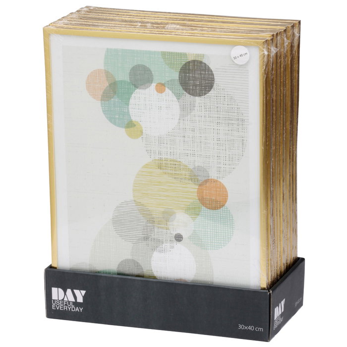 Day Marco Foto Latón 30x40 cm Plástico Ancho Marco 1.5 cm