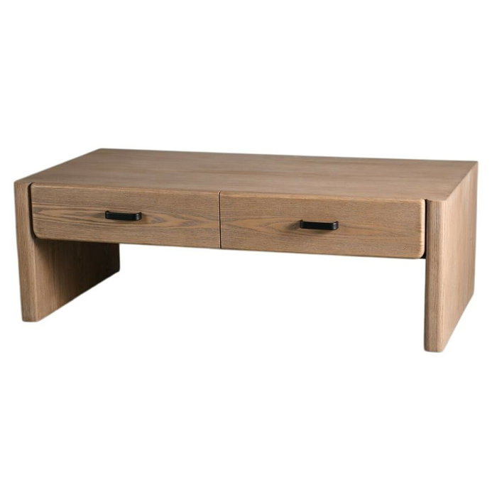 DKD Home Decor Mesa de Centro Curva Elegant en Abeto y Metal Marrón DKD Home Decor Mesa de Centro Curva Elegant en Abeto y Metal Marrón