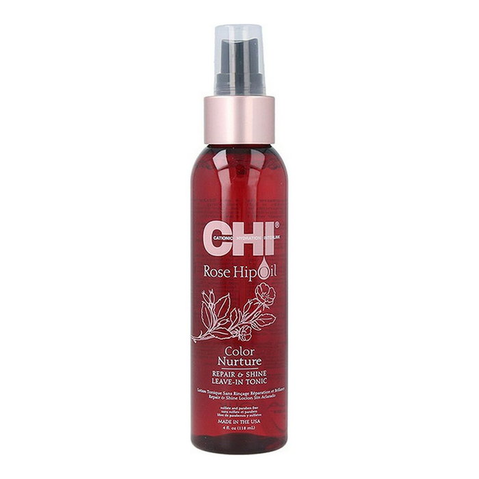 CHI Tónico sin aclarado Rose Hip Oil Repair Shine 118 ml CHI Tónico sin aclarado Rose Hip Oil Repair Shine 118 ml