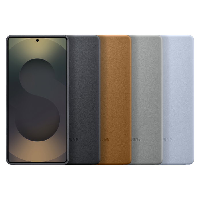 Samsung EF-VS938 Funda para Galaxy S25 Ultra Imitación Piel Gris Samsung EF-VS938 Funda para Galaxy S25 Ultra Imitación Piel Gris