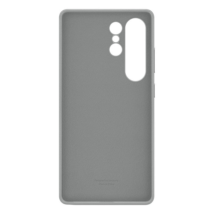 Samsung EF-VS938 Funda para Galaxy S25 Ultra Imitación Piel Gris Samsung EF-VS938 Funda para Galaxy S25 Ultra Imitación Piel Gris
