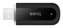 BenQ WD02AT Adaptador de Red USB 2.0 Inalámbrico Wi-Fi 6 (802.11ax) Bluetooth 5.2 Dual-Banda 1201 Mbit/s para Pizarra Interactiva - Negro