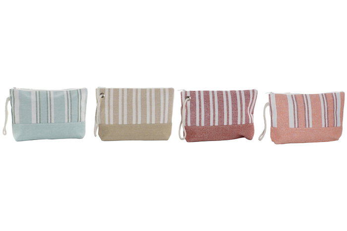 DKD Home Decor Set de 2 Neceser de Poliéster 28,5x5x22,5 cm Surtidos DKD Home Decor Set de 2 Neceser de Poliéster 28,5x5x22,5 cm Surtidos