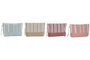 DKD Home Decor Set de 2 Neceser de Poliéster 28,5x5x22,5 cm Surtidos
