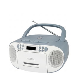 Reflexion RCR2260DAB Radio DAB+ y FM con Reproductor de CD, Azul y Blanco