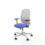 PIQUERAS Y CRESPO Silla de oficina Cilanco Azul claro y Blanco