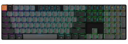 Keychron K5X-H3 Teclado Mecánico Full Size Brown Switch RGB Hot-Swap Negro - Diseño Polaco