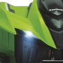 Injusa Quad Infantil Eléctrico Kawasaki KFX90 12V con Luces, para Niños de 3+ Años, Verde, Batería y Cargador Incluidos