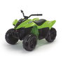 Injusa Quad Infantil Eléctrico Kawasaki KFX90 12V con Luces, para Niños de 3+ Años, Verde, Batería y Cargador Incluidos