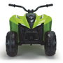 Injusa Quad Infantil Eléctrico Kawasaki KFX90 12V con Luces, para Niños de 3+ Años, Verde, Batería y Cargador Incluidos