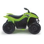 Injusa Quad Infantil Eléctrico Kawasaki KFX90 12V con Luces, para Niños de 3+ Años, Verde, Batería y Cargador Incluidos