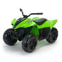 Injusa Quad Infantil Eléctrico Kawasaki KFX90 12V con Luces, para Niños de 3+ Años, Verde, Batería y Cargador Incluidos