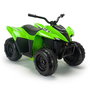 Injusa Quad Infantil Eléctrico Kawasaki KFX90 12V con Luces, para Niños de 3+ Años, Verde, Batería y Cargador Incluidos