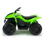 Injusa Quad Infantil Eléctrico Kawasaki KFX90 12V con Luces, para Niños de 3+ Años, Verde, Batería y Cargador Incluidos