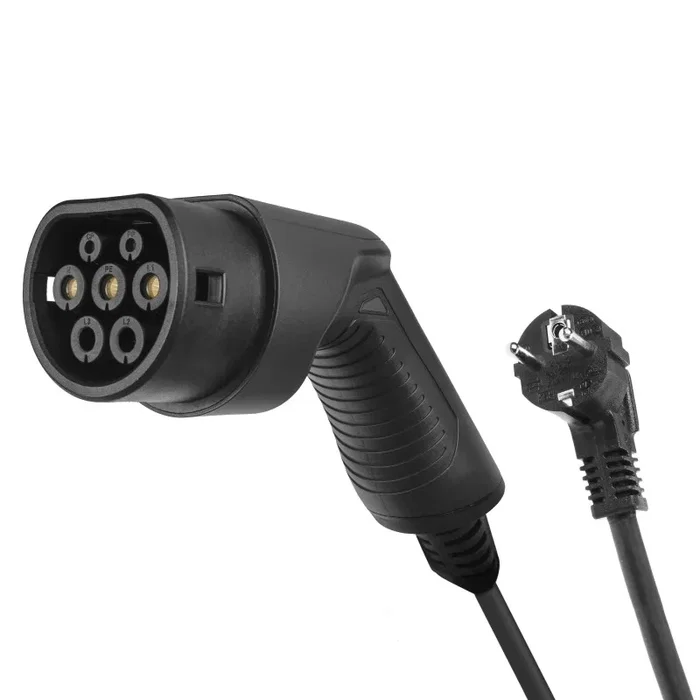 Green Cell EV16 Cargador Móvil para Vehículo Eléctrico 3,6 kW Type 2 Negro