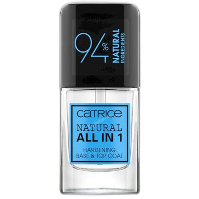 CATRICE COSMETICS Base Endurecedora y Top Coat Todo en Uno Natural, 1 unidad CATRICE COSMETICS Base Endurecedora y Top Coat Todo en Uno Natural, 1 unidad