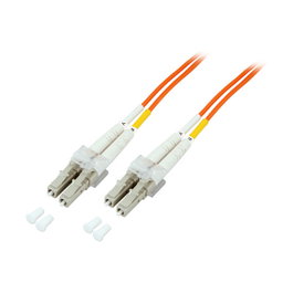 EFB Elektronik Duplex Patchkabel LC-LC OM1 1m LSZH 2mm naranja