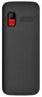Maxcom MM 445 4G Teléfono Móvil Básico Candybar Negro, Pantalla TFT 2.8" 320x240, Cámara 0.08MP, Batería 1700mAh, Dual SIM, 128MB