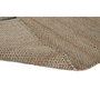 DKD Home Decor Alfombra de Yute y Algodón 75x175 cm Hecha a Mano