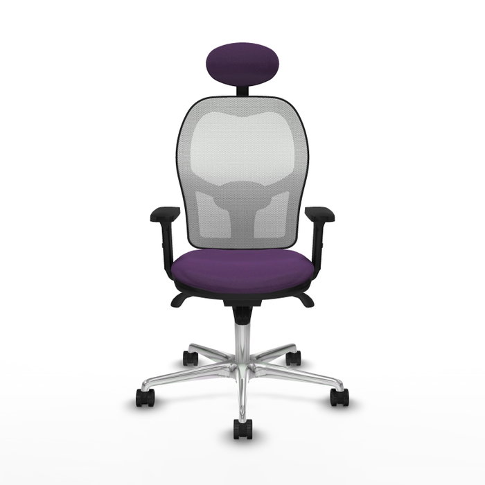 PIQUERAS Y CRESPO Silla de oficina Jorquera Morado y Blanco PIQUERAS Y CRESPO Silla de oficina Jorquera Morado y Blanco