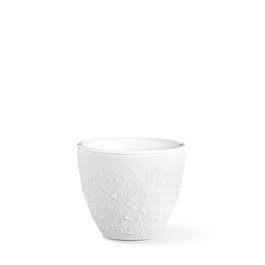 Langenthal Taza Térmica de Porcelana Stone, 8 cl, Blanco, Diámetro 7 cm, Altura 6.4 cm (Set de 6)