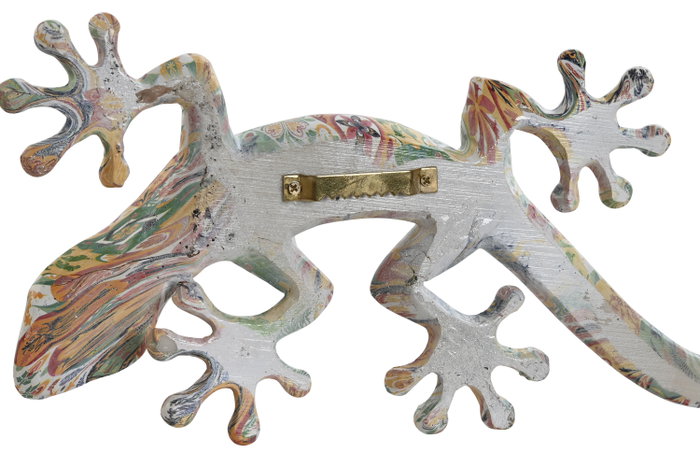DKD Home Decor Decoracion Pared Mediterraneo Multicolor Resina 5 x 29 x 13 cm (2 Unidades)